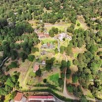 Vista aérea de Finca Ferney